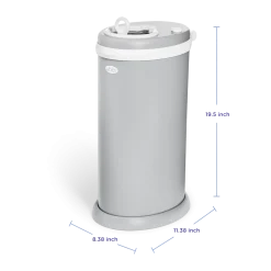 Ubbi x Babylist Matte Steel Diaper Pail