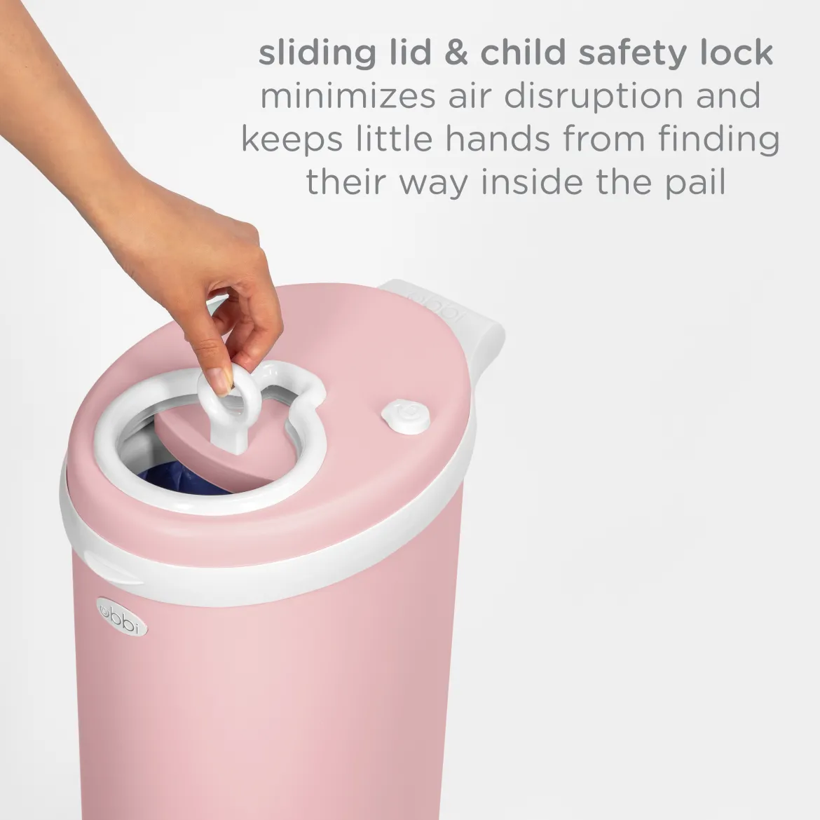Ubbi x Babylist Matte Steel Diaper Pail