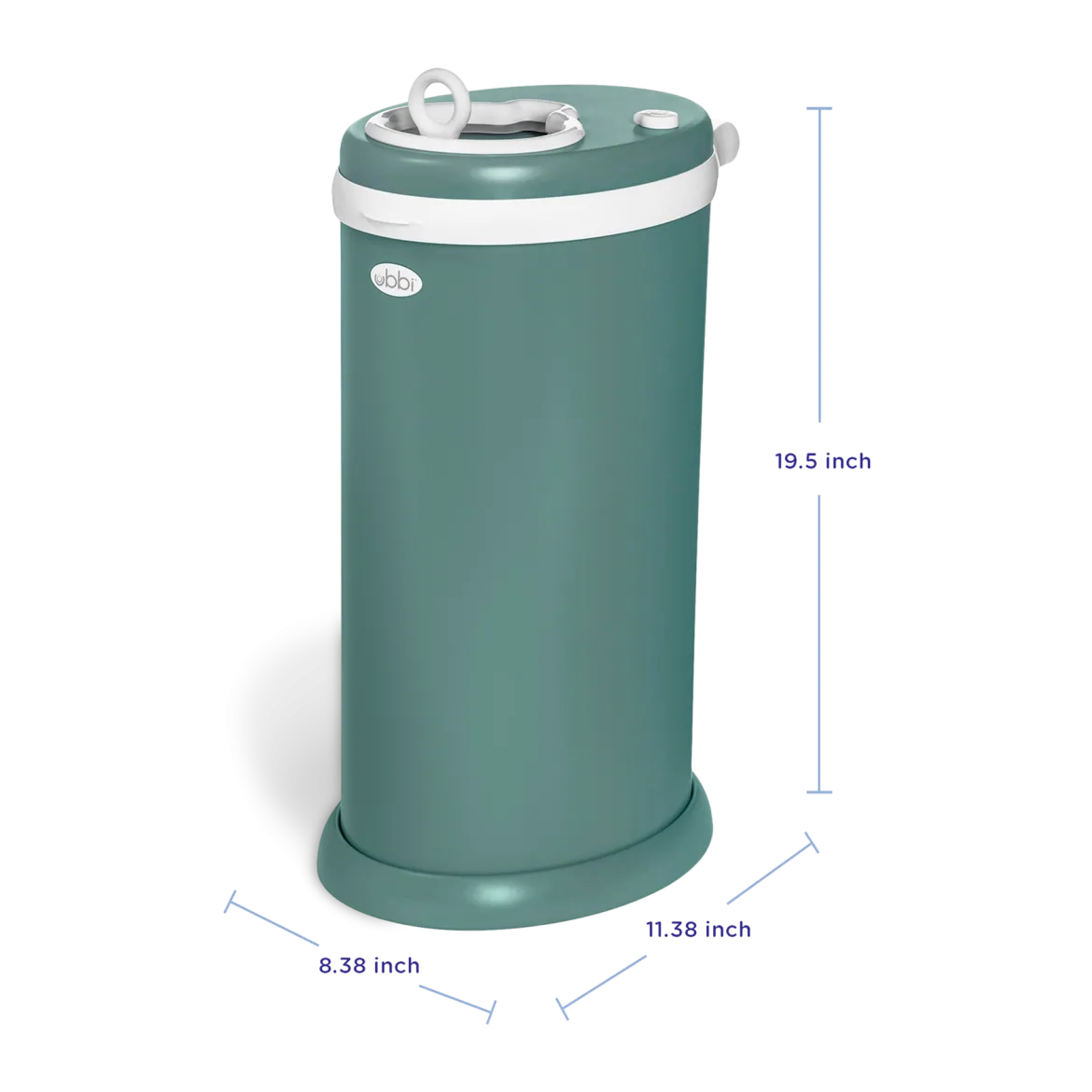 Ubbi x Babylist Matte Steel Diaper Pail