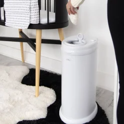Ubbi x Babylist Matte Steel Diaper Pail