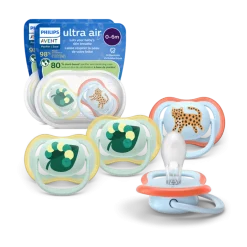 Ultra Air Pacifier 0-6M (4 Pack)