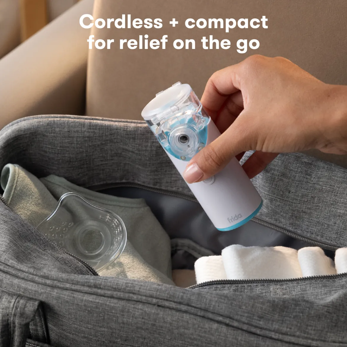 Ultra-Quiet Portable Nebulizer