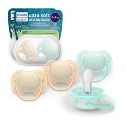 Ultra Soft Pacifier 0-6M (4 Pack)