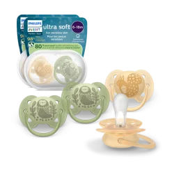 Ultra Soft Pacifier 6-18M (4 Pack)