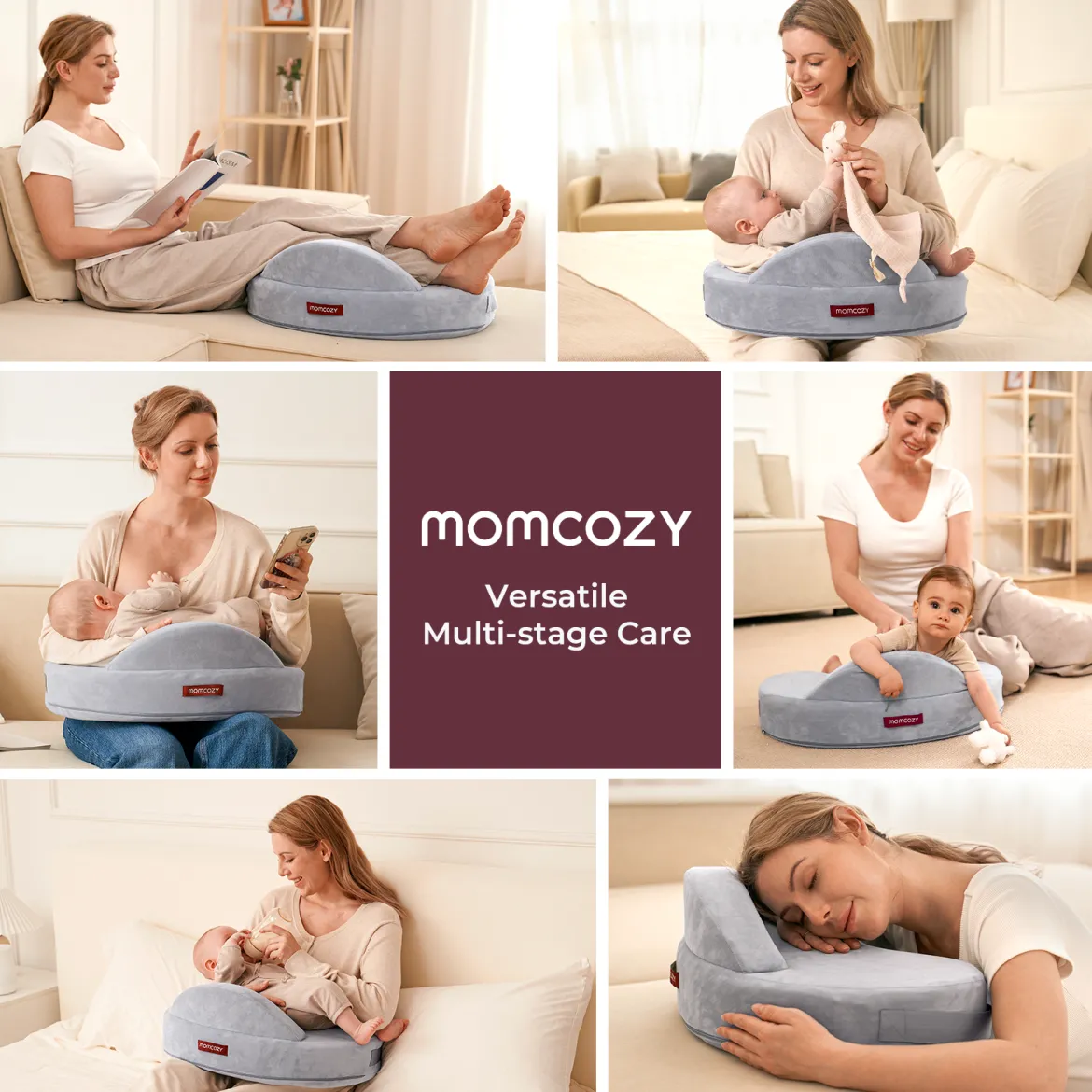 Upgraded Adjustable Nursing Pillow