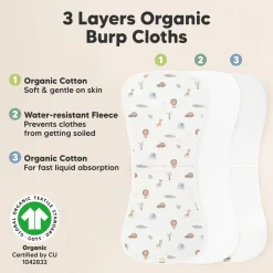 Urban Burp Cloths (5 Pack)
