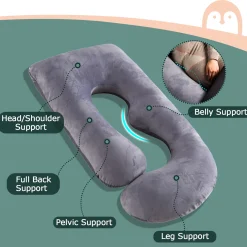 U-Shaped Full Body Maternity Pillow