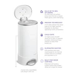 UV STEP Diaper Pail