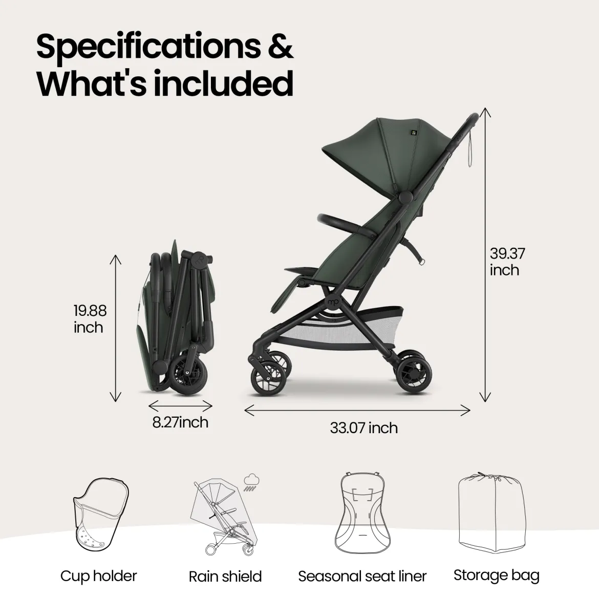 Velo Travel Stroller