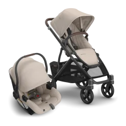 Vista V3 Stroller & Aria V2 Lightweight Infant Car Seat Travel System