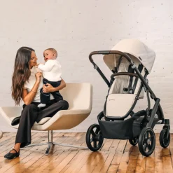 Vista V3 Stroller & Aria V2 Lightweight Infant Car Seat Travel System