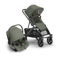 Vista V3 Stroller & Aria V2 Lightweight Infant Car Seat Travel System