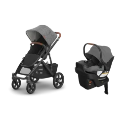 Vista V3 Stroller & Aria V2 Lightweight Infant Car Seat Travel System
