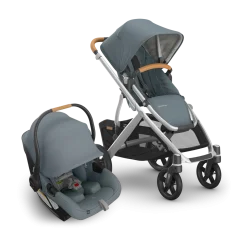 Vista V3 Stroller & Aria V2 Lightweight Infant Car Seat Travel System