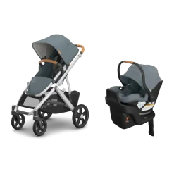 Vista V3 Stroller & Aria V2 Lightweight Infant Car Seat Travel System