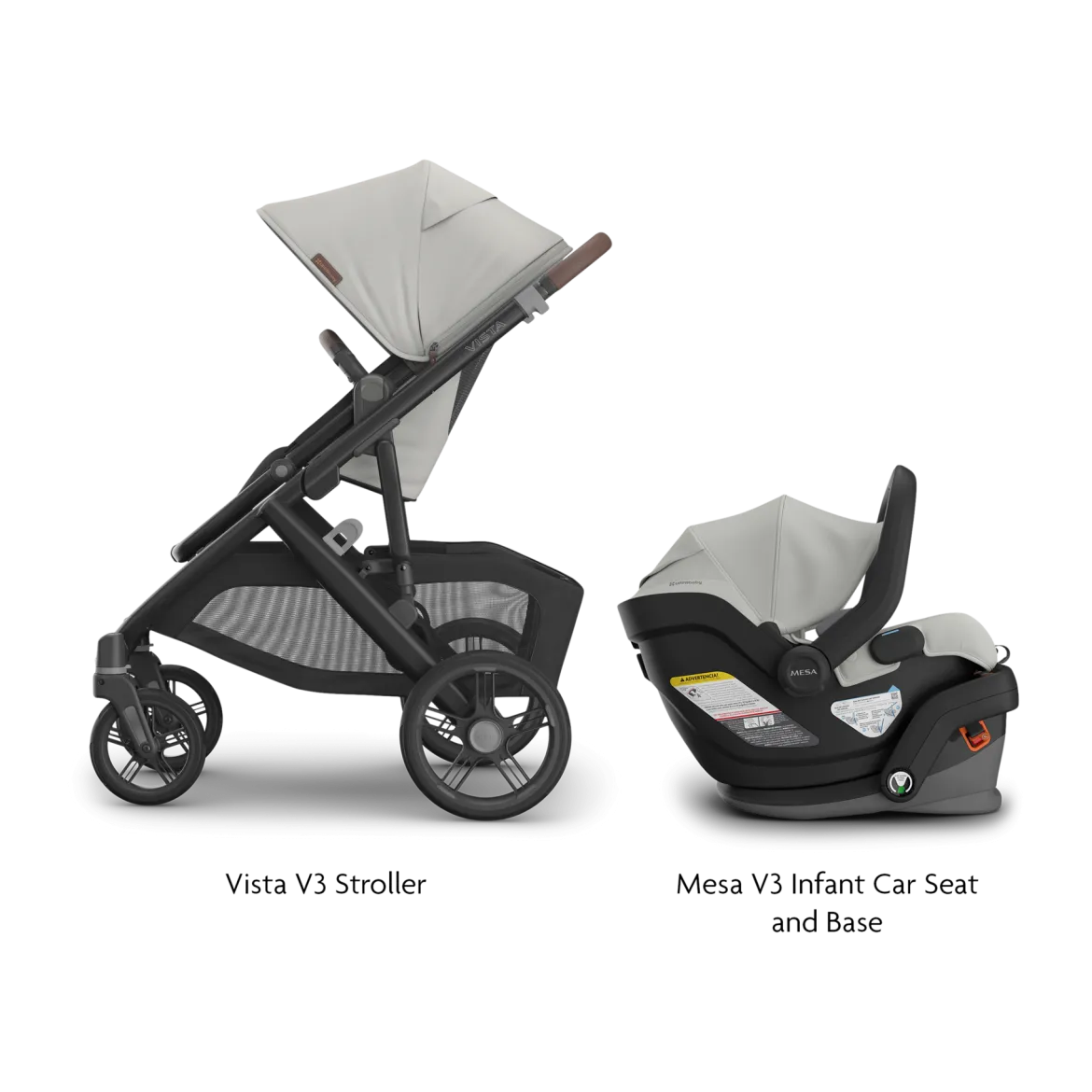 Vista V3 Stroller & Mesa V3 Infant Car Seat Travel System