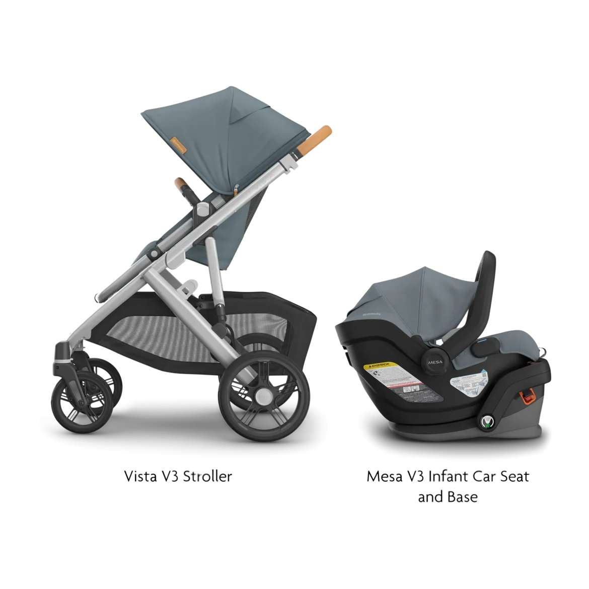 Vista V3 Stroller & Mesa V3 Infant Car Seat Travel System