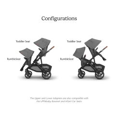 Vista V3 Stroller, RumbleSeat V3 & Upper Adapters