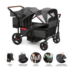 Voya Quad Stroller Wagon
