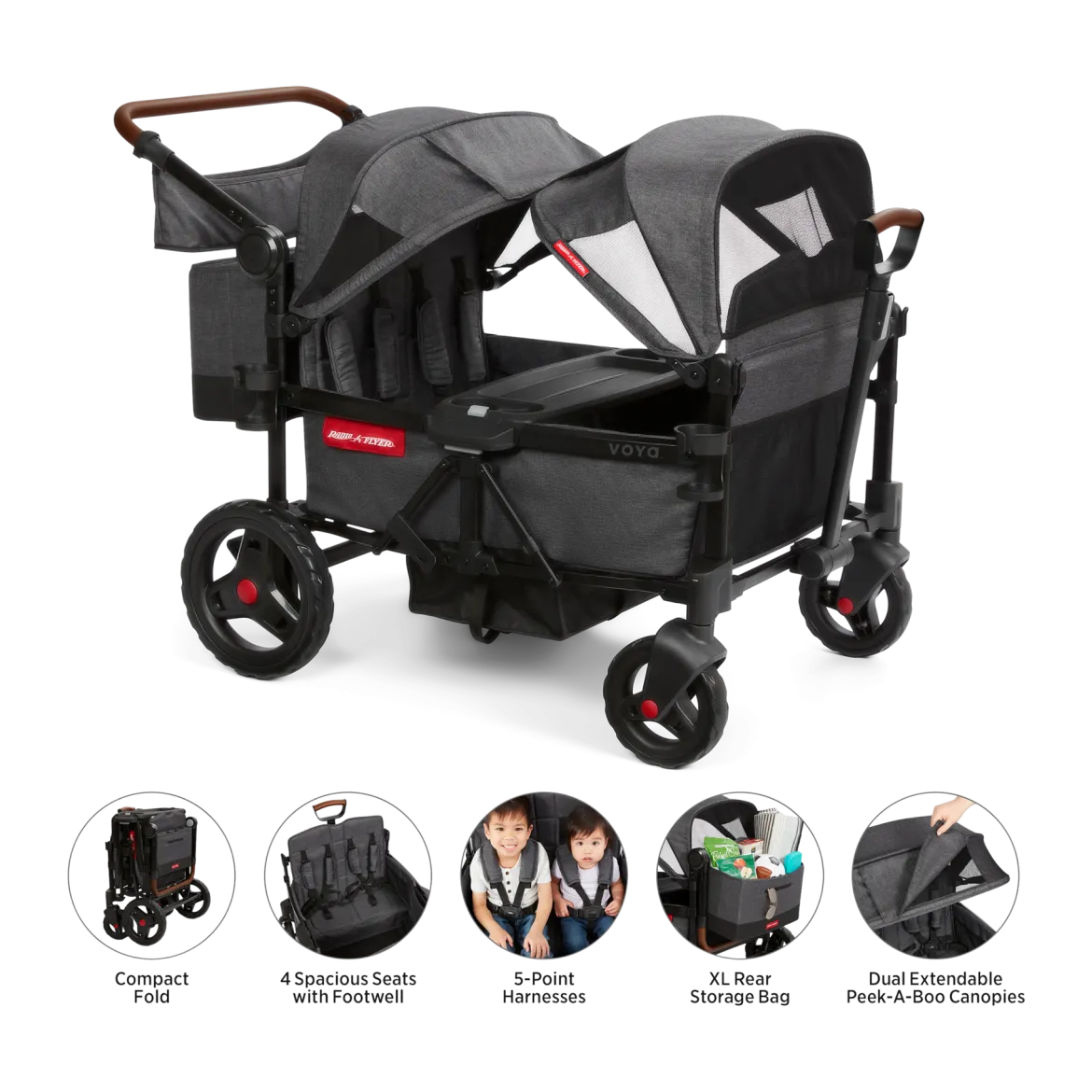 Voya Quad Stroller Wagon