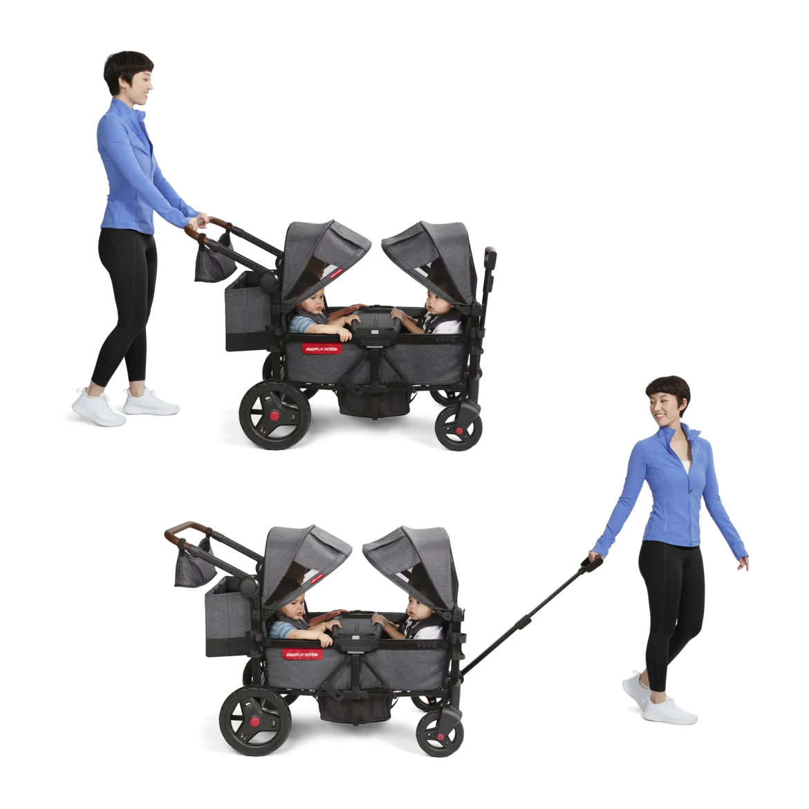 Voya Quad Stroller Wagon