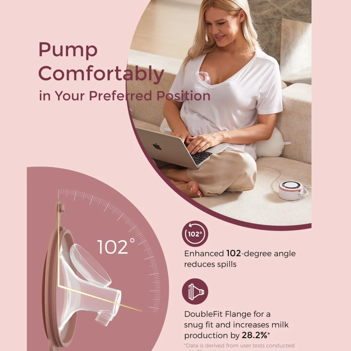 V1 Pro Hospital Grade Wearable Breast Pump