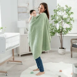 Waffle Weave Baby Blanket