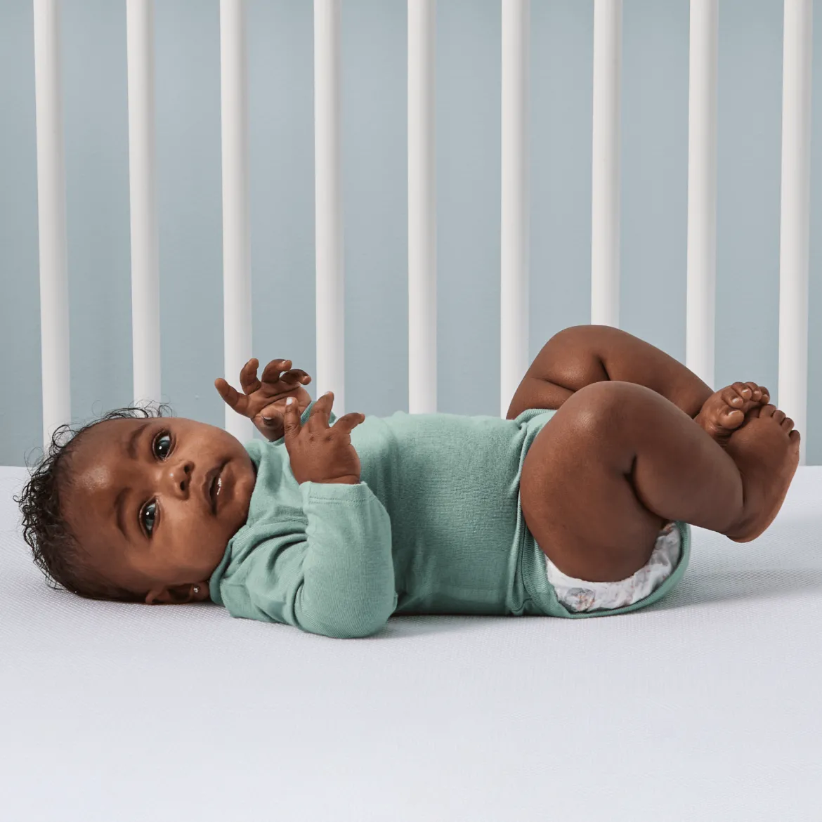 Waterproof Breathable Crib Mattress with Organic Pad