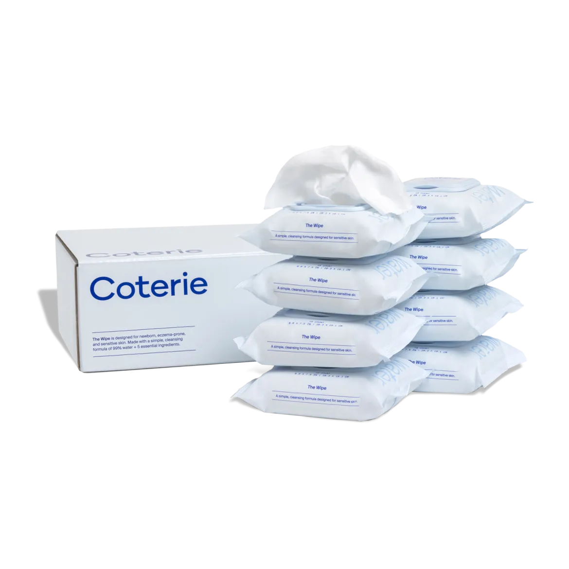 99% Water Travel Baby Wipes