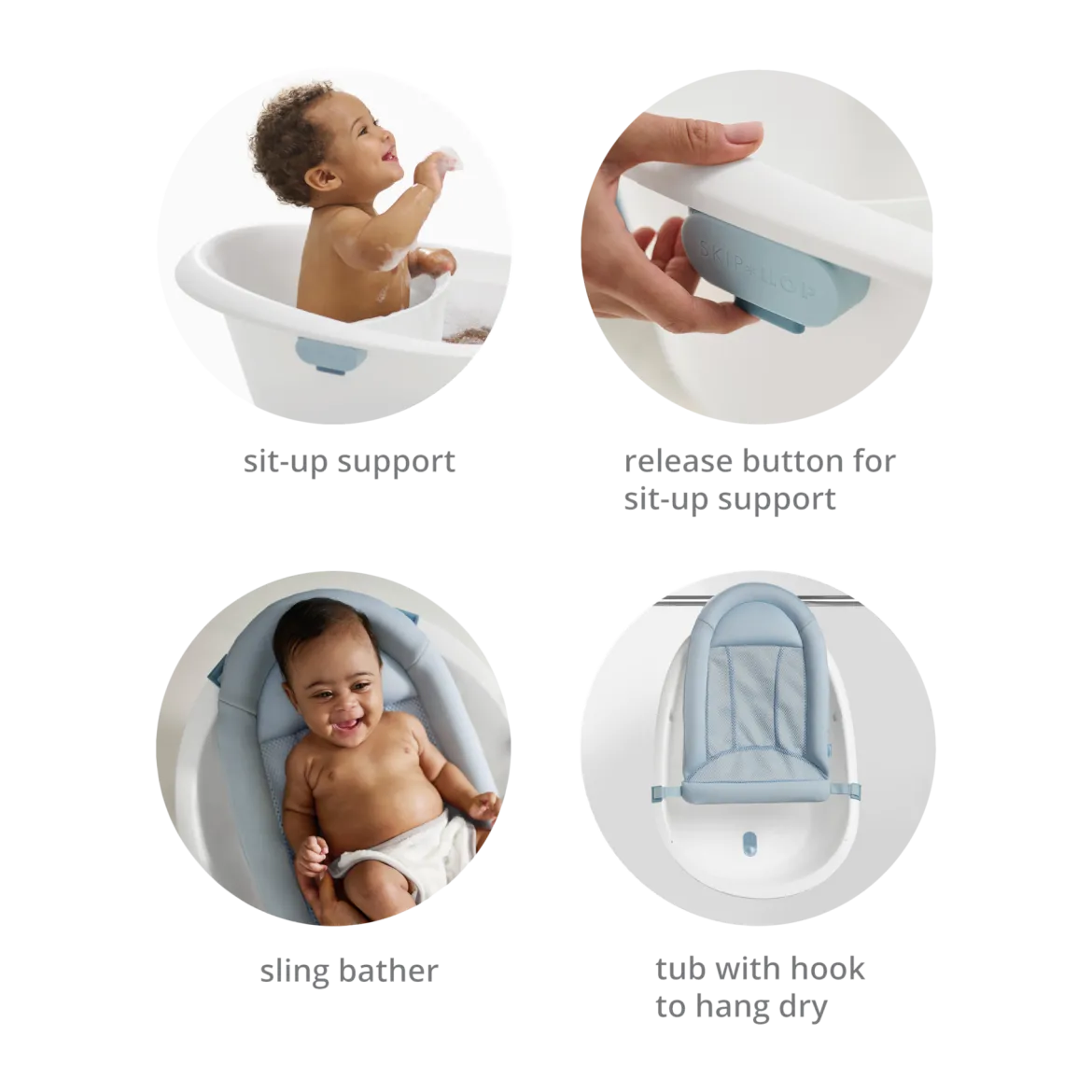 Wave 4-in-1 Baby Bath Tub
