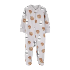 2-Way Zip Cotton Sleep & Play Pajamas