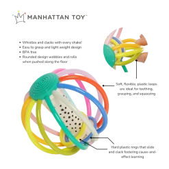 Whistle Ball Colorpop Rattle