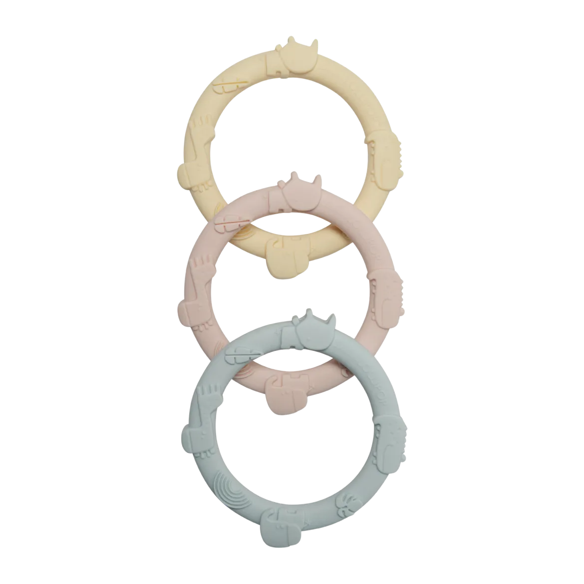 Wild Teething Ring Set