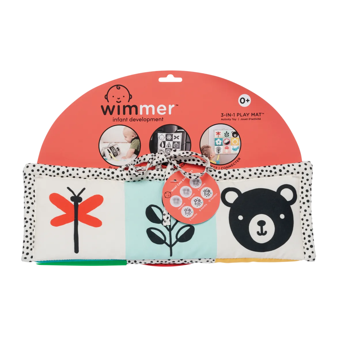 Wimmer-Ferguson 3-in-1 Tummy Time Triangle Toy