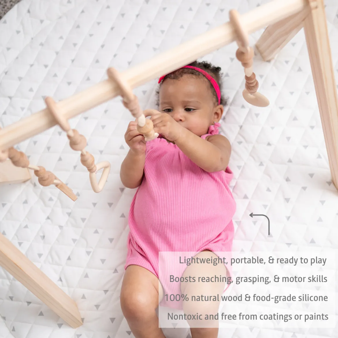 Wooden Baby Gym