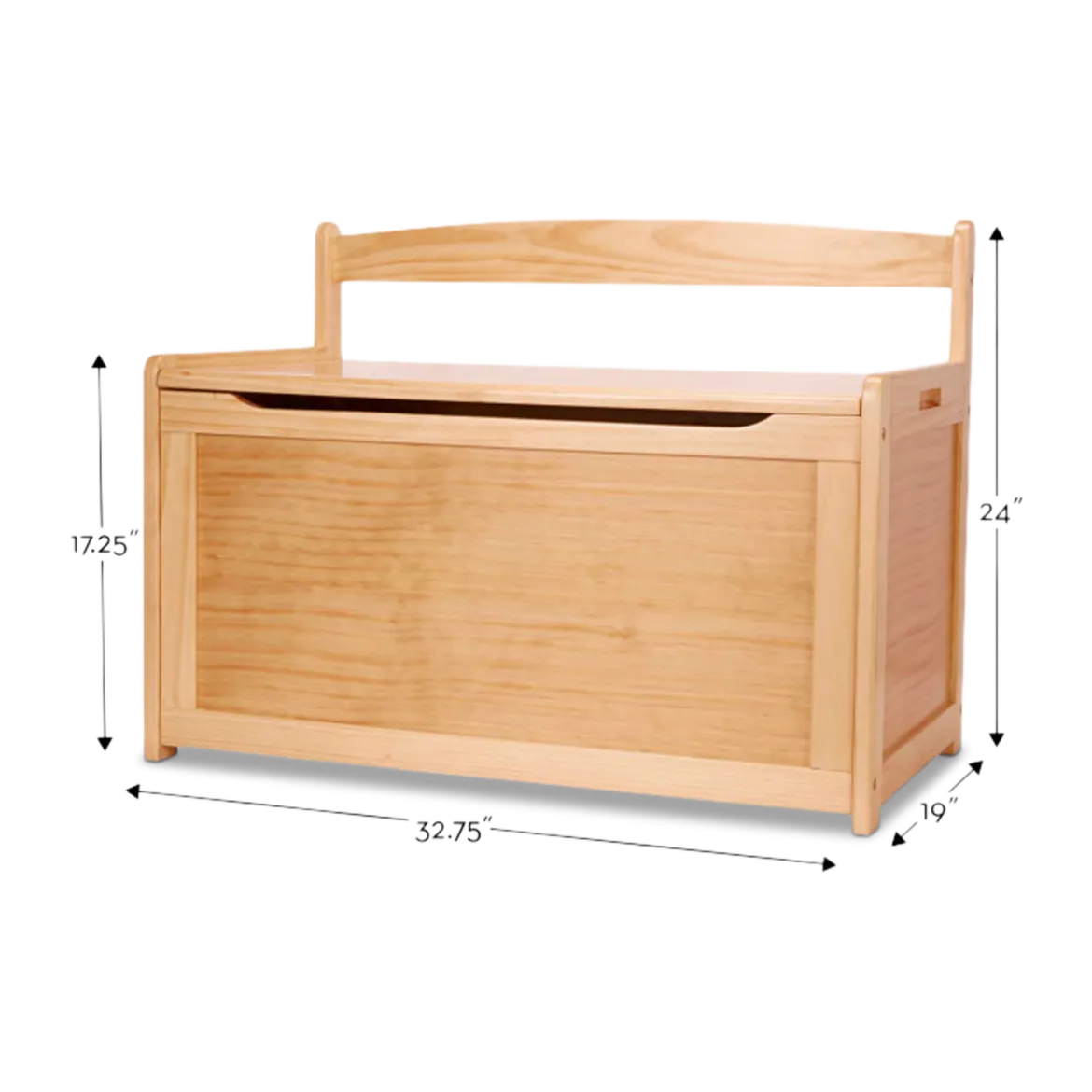 Wooden Toy Chest