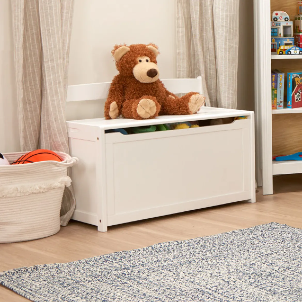 Wooden Toy Chest