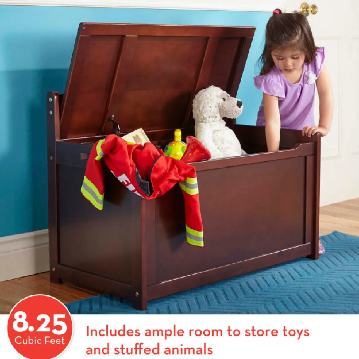 Wooden Toy Chest