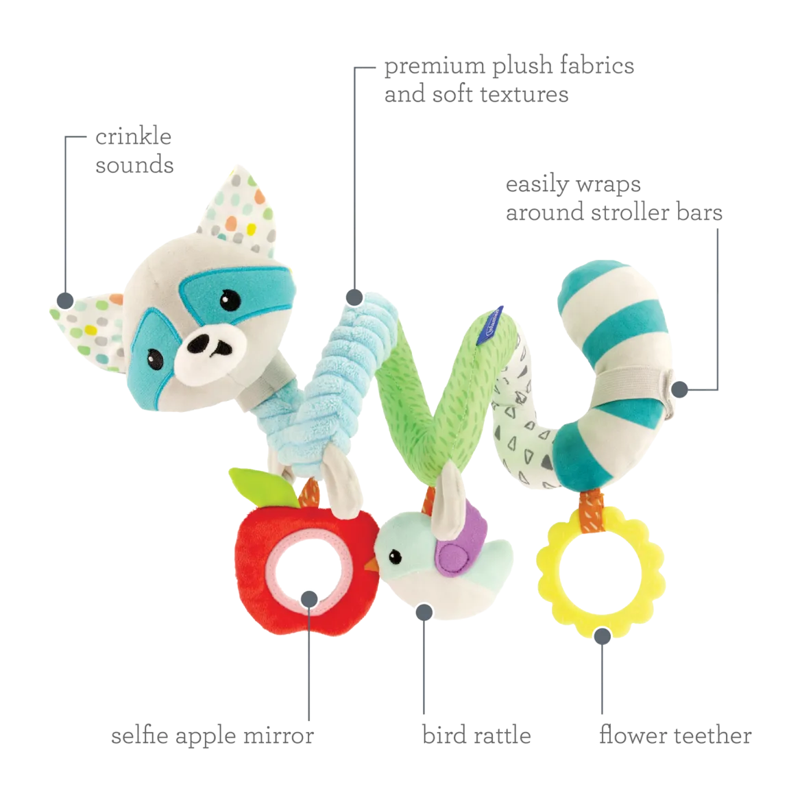 WWO Spiral Stroller Toy