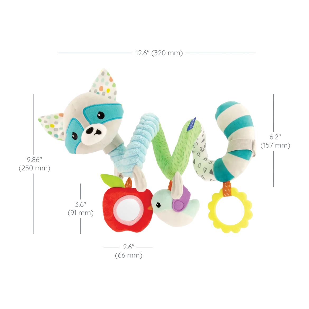 WWO Spiral Stroller Toy