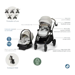 Zelia Pro 5-in-1 Travel System