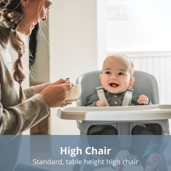 Zest 4-in-1 Folding High Chair