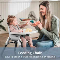 Zest 4-in-1 Folding High Chair
