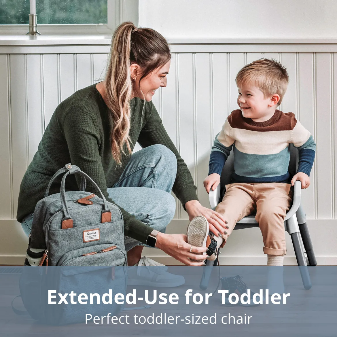 Zest 4-in-1 Folding High Chair