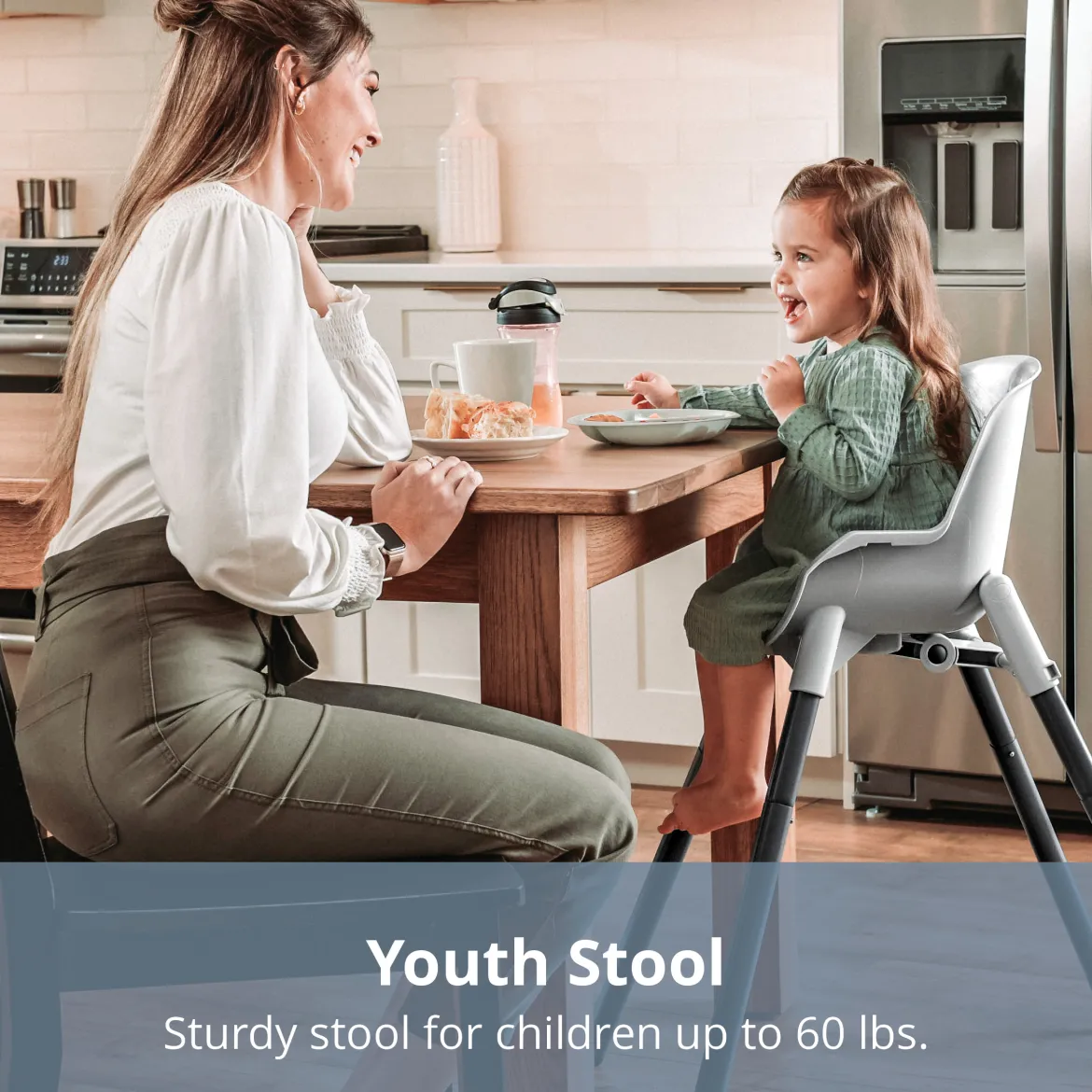 Zest 4-in-1 Folding High Chair